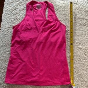 Lucky in Love Vivid Pink Tank Top